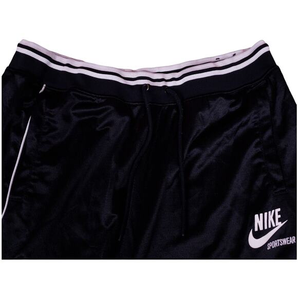 Vintage Nike Men's Sportswear Archive Shorts XL Black White Basketball AH0719 - Picture 5 of 7